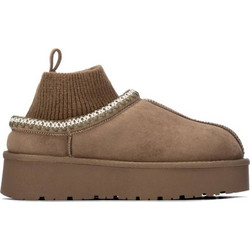 Xti Γυναικεία Μποτάκια Suede Καφέ 146066