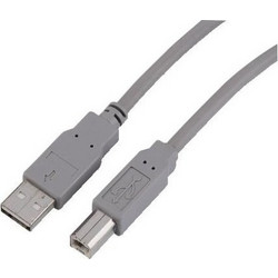 Sharkoon Καλώδιο USB-A Male 2.0 to USB-B Male 0.5m Grey 4044951015290