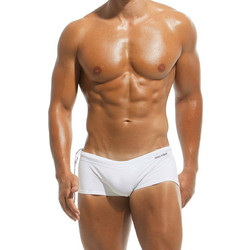 Modus Vivendi Ανδρικό Μαγιό Boxer Λευκό S1523