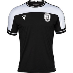 Macron PAOK FC Away Φανέλα Ποδοσφαίρου Black C-04-01-02-1-2526