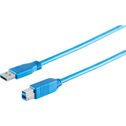 06.005.0029 Καλώδιο USB-A Male 3.0 to USB-B Male 1.5m Blue