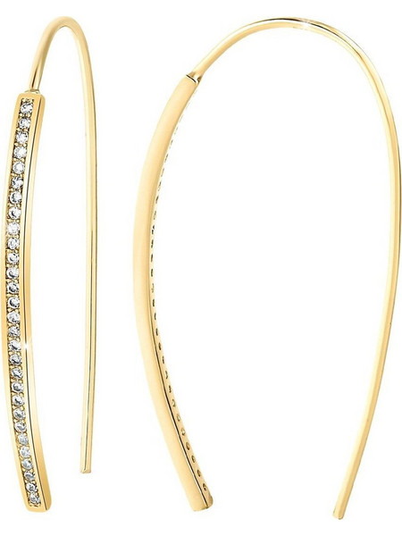 So Charm Γυναικεία Σκουλαρίκια Κρεμαστά Xρυσά με Swarovski BS2114-DORE