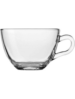 Premium Φλιτζάνι Γυάλινο Διαφανές 190ml