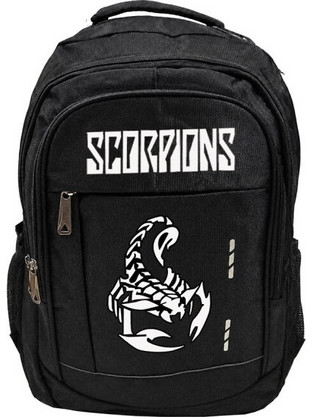 Takeposition Scorpions Σχολική Τσάντα Πλάτης Δημοτικού Μαύρη 978-7520