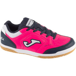 Joma Top Flex Jr 2610 IN TPJW2610IN Παιδικά Ποδοσφαιρικά Παπούτσια Σάλας Φούξια Μαύρα