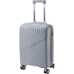 RCM 139 Βαλίτσα Καμπίνας 55x35x22cm με 4 Ρόδες Ασημί