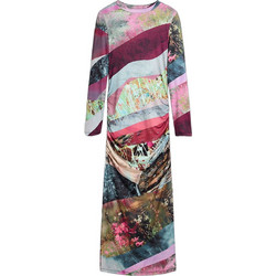 Desigual Maxi Βραδινό Φόρεμα Πολύχρωμο 26WWVK31-9019]