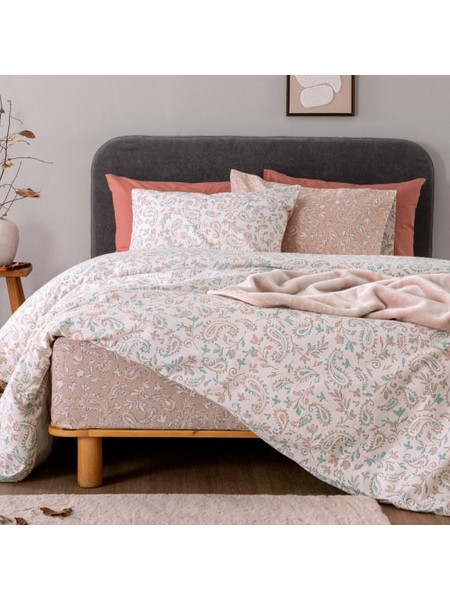 Palamaiki Σετ Σεντόνια King Size Βαμβακερά 280x265 Flannel Beauty FB0247
