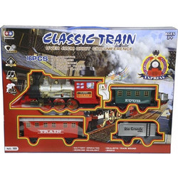 Kider Toys Classic Train Τρένο Μπαταρίας με Ράγες