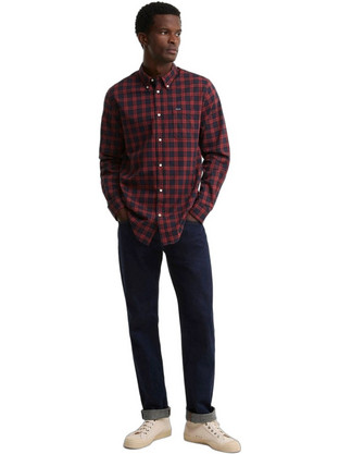 Barbour Ανδρικό Πουκάμισο Καρό Κόκκινο MSH5875RE51