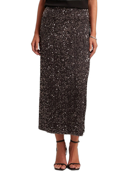 Ted Baker Sereni Μίντι Φούστα με Παγιέτες 285278-dk