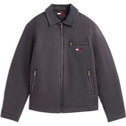 Tommy Jeans Ανδρικό Μπουφάν Χειμωνιάτικο Puffer Ανθρακί DM0DM23503-PT2