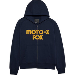 Fox Racing Ανδρική Ζακέτα Φούτερ με Κουκούλα και Φερμουάρ Navy Μπλε 32906-329