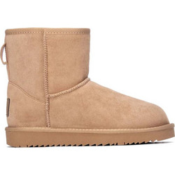 Refresh Γυναικεία Μποτάκια Suede Μπεζ 176260