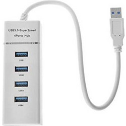 HS0323 USB Hub 3.0 USB-A με 4 Θύρες USB-A
