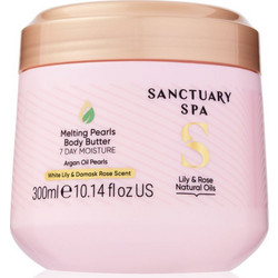 Sanctuary Spa Lily & Rose Melting Pearls Ενυδατικό Butter Σώματος 300ml