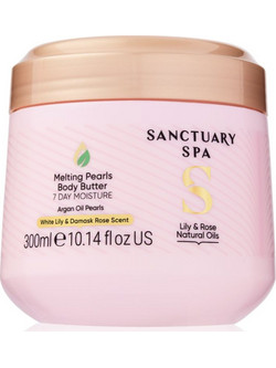 Sanctuary Spa Lily & Rose Melting Pearls Ενυδατικό Butter Σώματος 300ml
