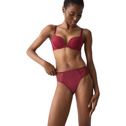 Triumph Pretty Γυναικείο Brazil με Δαντέλα Κόκκινο 10229171-6845