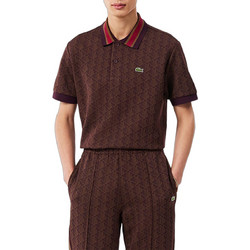 Lacoste Ανδρική Μπλούζα Polo Κοντομάνικη Καφέ DH1417-WD9