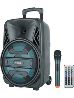 Andowl Q300 8412688917390 Σύστημα Καραόκε με Ασύρματο Μικρόφωνο