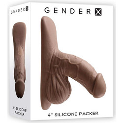 Evolved Novelties Gender X Packer Ρεαλιστικό Dildo με Όρχεις 15.2cm