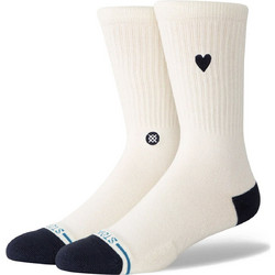 Stance Heart Γυναικείες Κάλτσες Εκρού με Σχέδια W556C26HEA-CVS