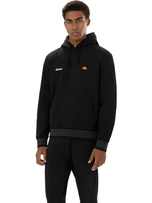 Ellesse Verazo Hoody Ανδρικό Αθλητικό Φούτερ με Κουκούλα Μαύρο SHD24567-011