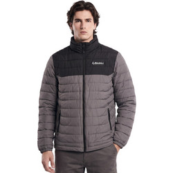 District75 Ανδρικό Μπουφάν Χειμωνιάτικο Puffer Ανθρακί 226MJA-988-076