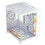 1stPlayer BV5 White Gaming Mini Tower Κουτί Υπολογιστή με Πλαϊνό Παράθυρο