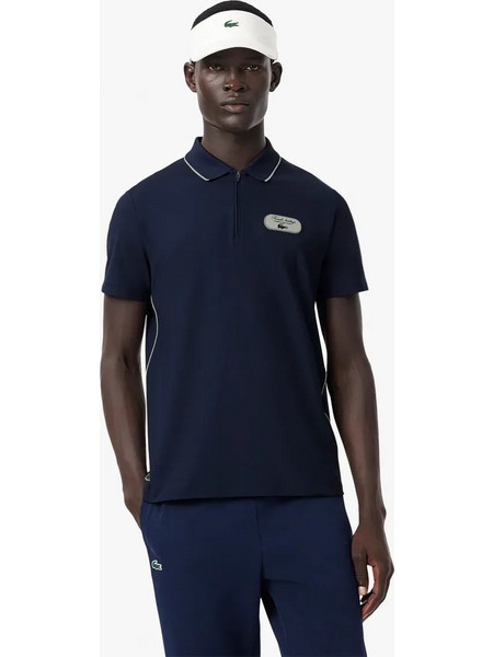 Lacoste Ανδρική Μπλούζα Polo Κοντομάνικη Navy Μπλε DH6771-HHW