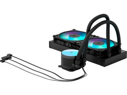 Fractal Design Radius 240 Υδρόψυξη CPU 120mm RGB για Socket AM4 / 1200 / 1700 / AM5 / 1851 / 115x