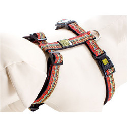 Max & Molly Ethnic Vibes Σαμαράκι Σκύλου Ιμάντας Πολύχρωμο Large