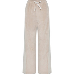 Funky Buddha Γυναικείο Παντελόνι Φόρμας Βελουτέ Fog FBL014-102-02