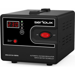Serioux SRXA-SV124 Relay 1500VA με 2 Πρίζες Schuko