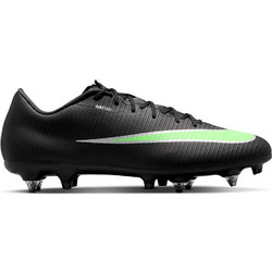 Nike Mercurial Vapor 17 SG IM5861-001 Ποδοσφαιρικά Παπούτσια με Τάπες Μαύρα Lime