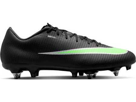 Nike Mercurial Vapor 17 SG IM5861-001 Ποδοσφαιρικά Παπούτσια με Τάπες Μαύρα Lime