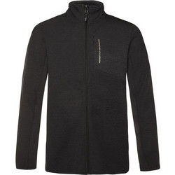 Protest Ανδρική Ζακέτα Fleece με Φερμουάρ Μαύρη 3710622-290