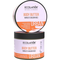 Ecolatier World's Golden Oils Urban Ενυδατικό Butter Σώματος 380ml
