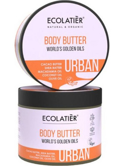 Ecolatier World's Golden Oils Urban Ενυδατικό Butter Σώματος 380ml