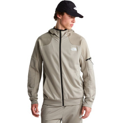 The North Face Ανδρική Ζακέτα Φούτερ με Κουκούλα και Φερμουάρ Μπεζ NF0A8J7X2MB