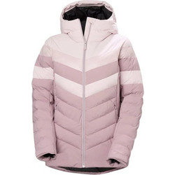 Helly Hansen Γυναικείο Μπουφάν Χειμωνιάτικο Puffer Μακρύ Λιλά 65699-676