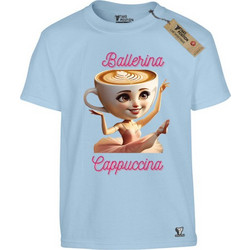 Takeposition Ballerina Cappuccina Παιδικό T-Shirt Κοντομάνικο Γαλάζιο 806-1434