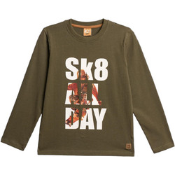 Funky Παιδικό T-Shirt Μακρυμάνικο Χακί 227-106101-1