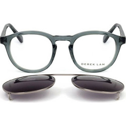 Derek Lam DL277 GRNSM Ανδρικός Σκελετός Γυαλιών Οράσεως με Clip-On Κοκάλινος Μπλε