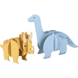 Παιδικό Puzzle Orange Tree Dinosaurs 3D 4+6 Κομμάτια