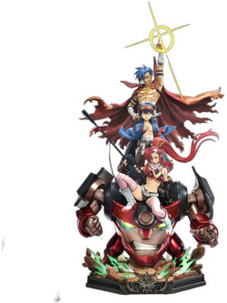 Prime 1 Studio Gurren Lagann Ultimate Premium Masterline Kamina, Simon & Yoko Φιγούρα 97cm