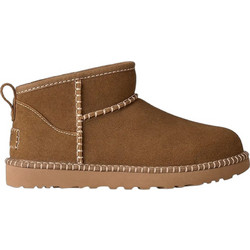 UGG Classic Ultra Mini Botanic Γυναικεία Μποτάκια Suede Καφέ 1180626-LBNZ