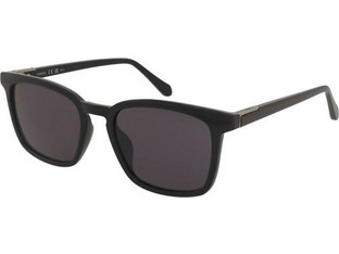 Fossil FOS2174/G/S 807/IR Ανδρικά Γυαλιά Ηλίου Τετράγωνα Κοκάλινα Μαύρα με Μαύρο Φακό