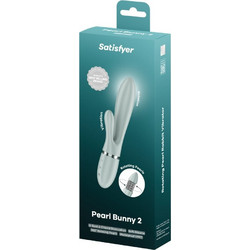 Satisfyer Pearl Bunny 2 Δονητής Rabbit 21.5cm Γκρι