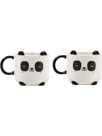 Panda I-Total Panda Φλιτζάνι Espresso & Ελληνικού Καφέ Πορσελάνης Πολύχρωμο 90ml XL2520F